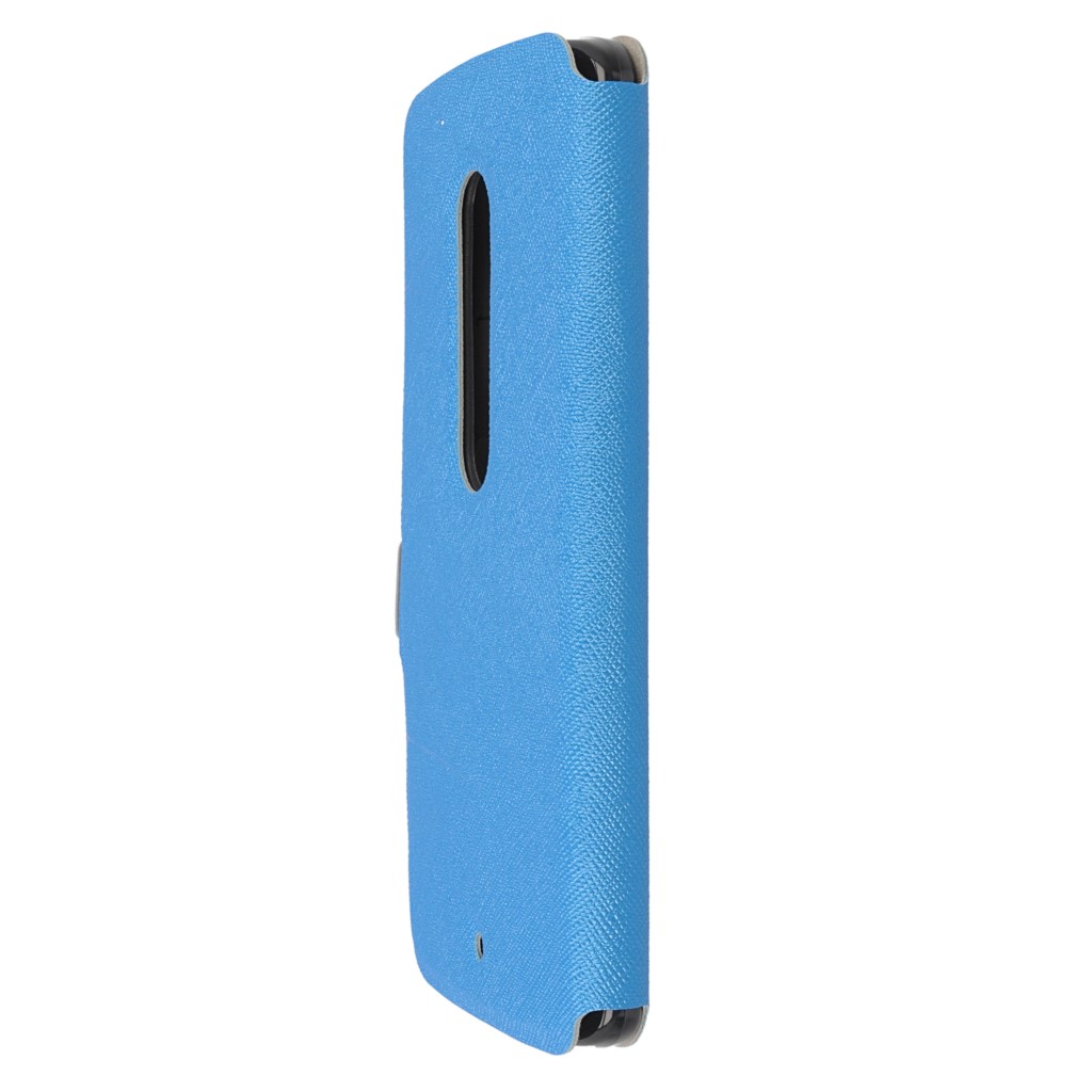 Pokrowiec Flip Case Soft niebieski MOTOROLA Moto X Play / 7