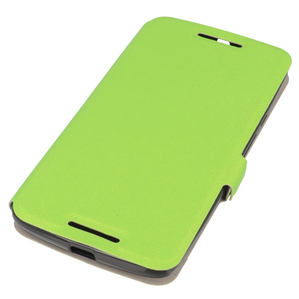 Pokrowiec Flip Case Soft zielony MOTOROLA Moto X Play / 2