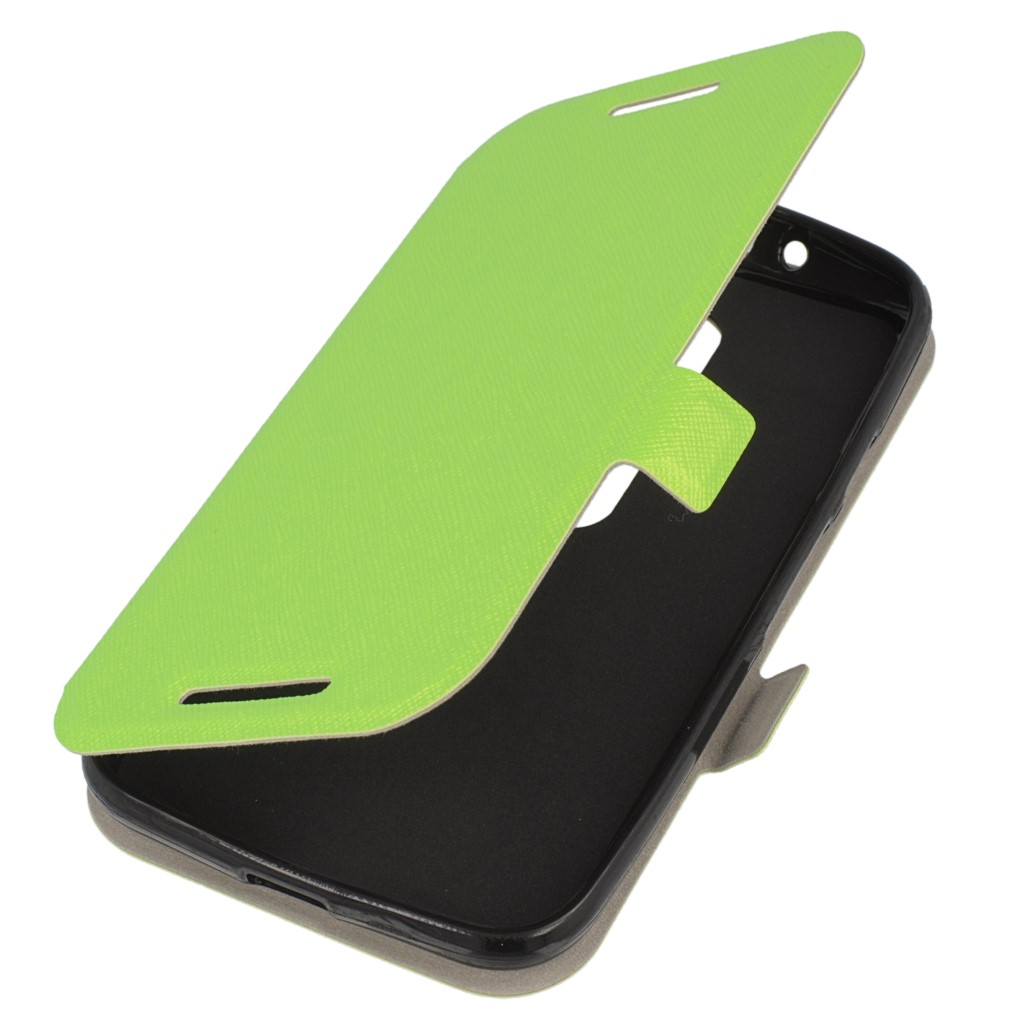 Pokrowiec Flip Case Soft zielony Lenovo Moto X Style