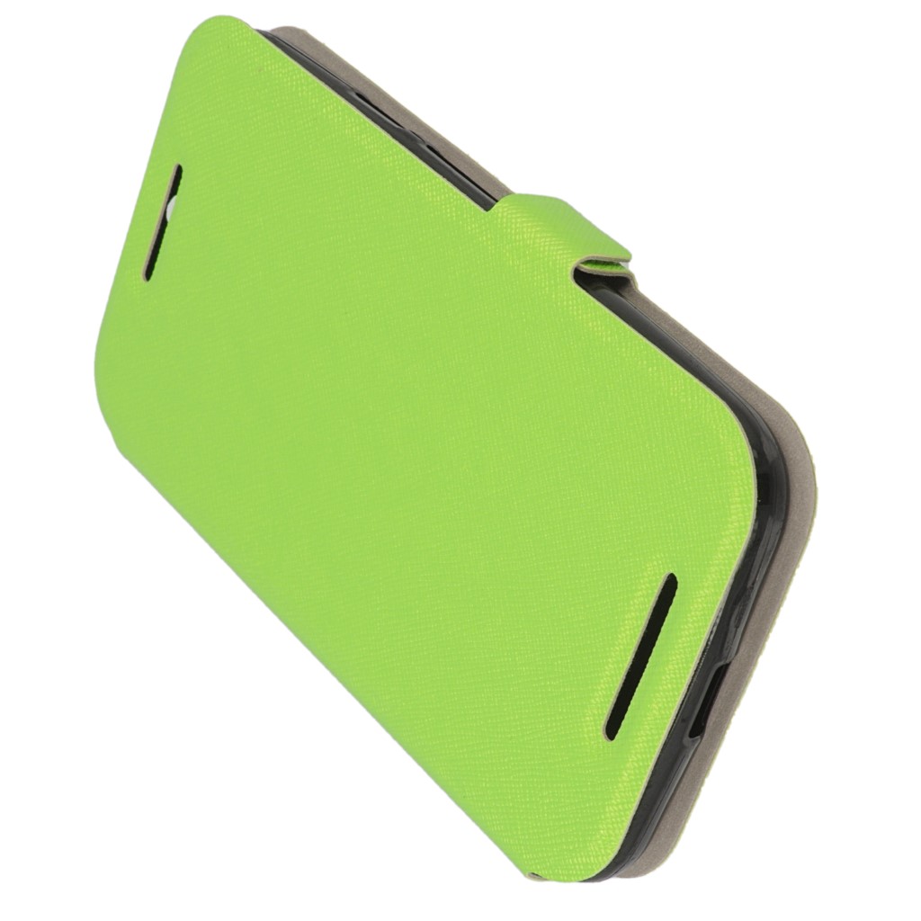 Pokrowiec Flip Case Soft zielony Lenovo Moto X Style / 5