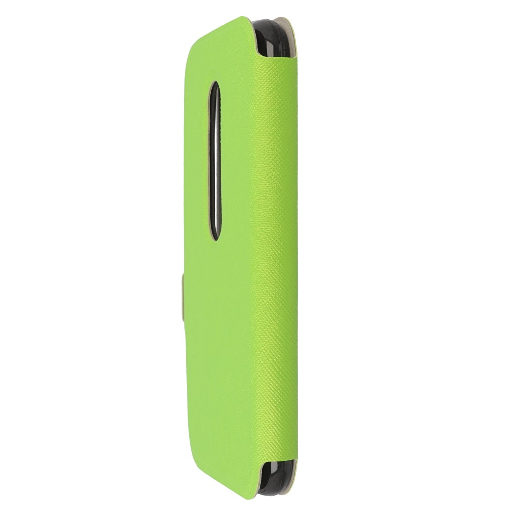 Pokrowiec Flip Case Soft zielony Lenovo Moto X Style / 7