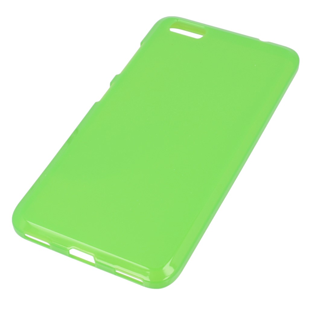 Pokrowiec oryginalne silikonowe etui BACK CASE zielony myPhone Luna II