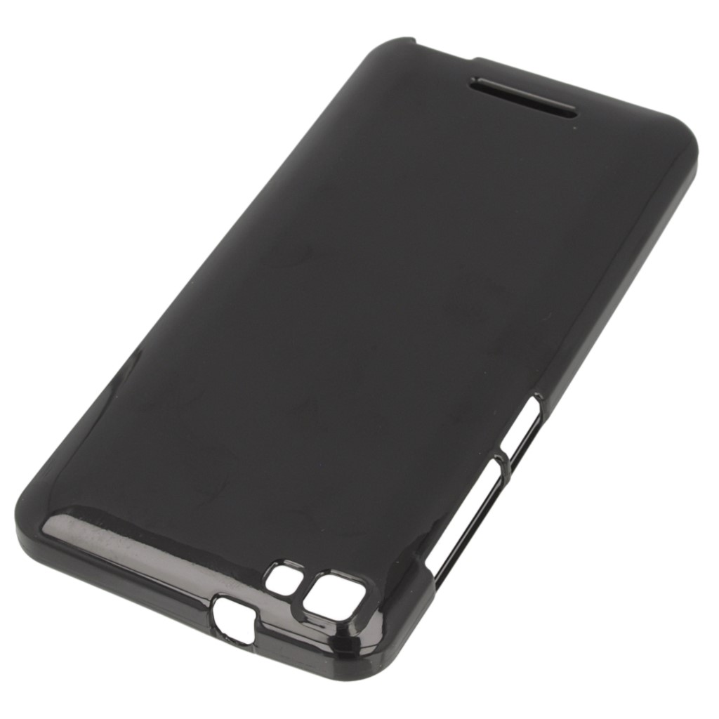 Pokrowiec oryginalne silikonowe etui BACK CASE czarne myPhone L-Line / 2
