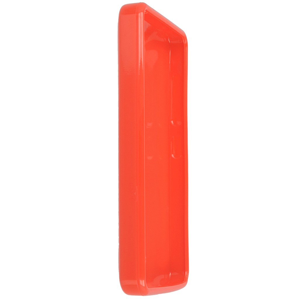 Pokrowiec silikonowe etui BACK CASE czerwone Microsoft Lumia 430 Dual SIM / 6