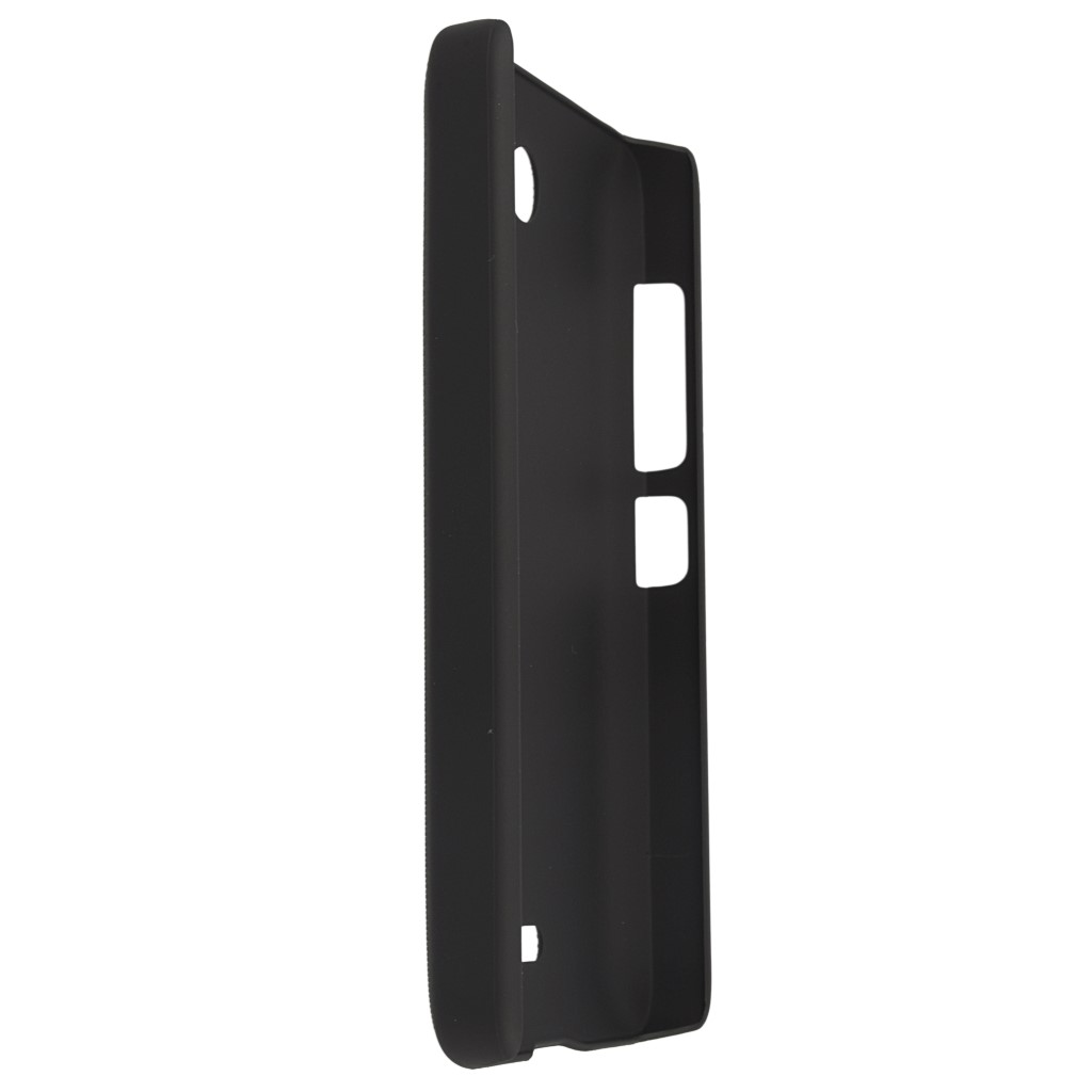 Pokrowiec etui NILLKIN SUPER SHIELD czarne Microsoft Lumia 430 Dual SIM / 8