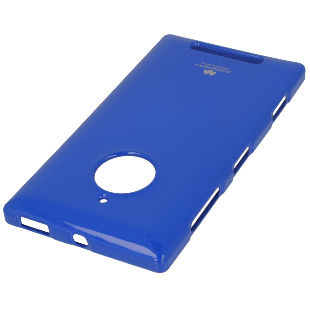 Pokrowiec etui silikonowe Mercury JELLY CASE niebieskie NOKIA Lumia 830 / 2