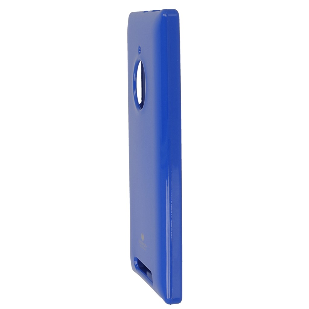 Pokrowiec etui silikonowe Mercury JELLY CASE niebieskie NOKIA Lumia 830 / 5