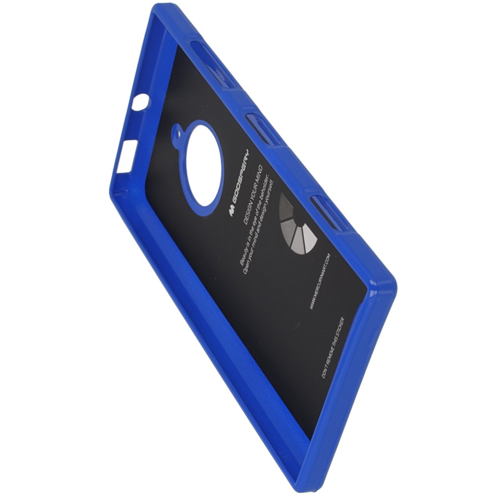 Pokrowiec etui silikonowe Mercury JELLY CASE niebieskie NOKIA Lumia 830 / 7