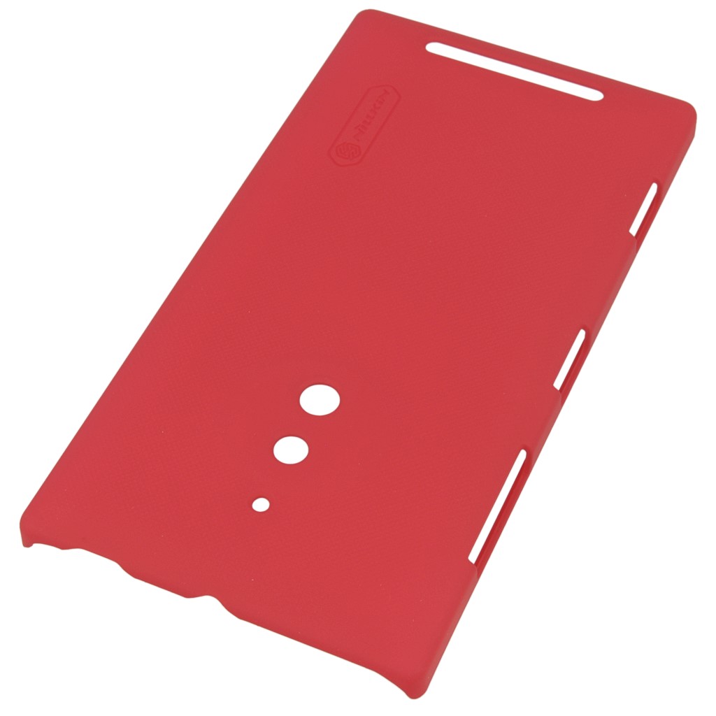 Pokrowiec etui NILLKIN SUPER SHIELD czerwone NOKIA Lumia 635 / 2