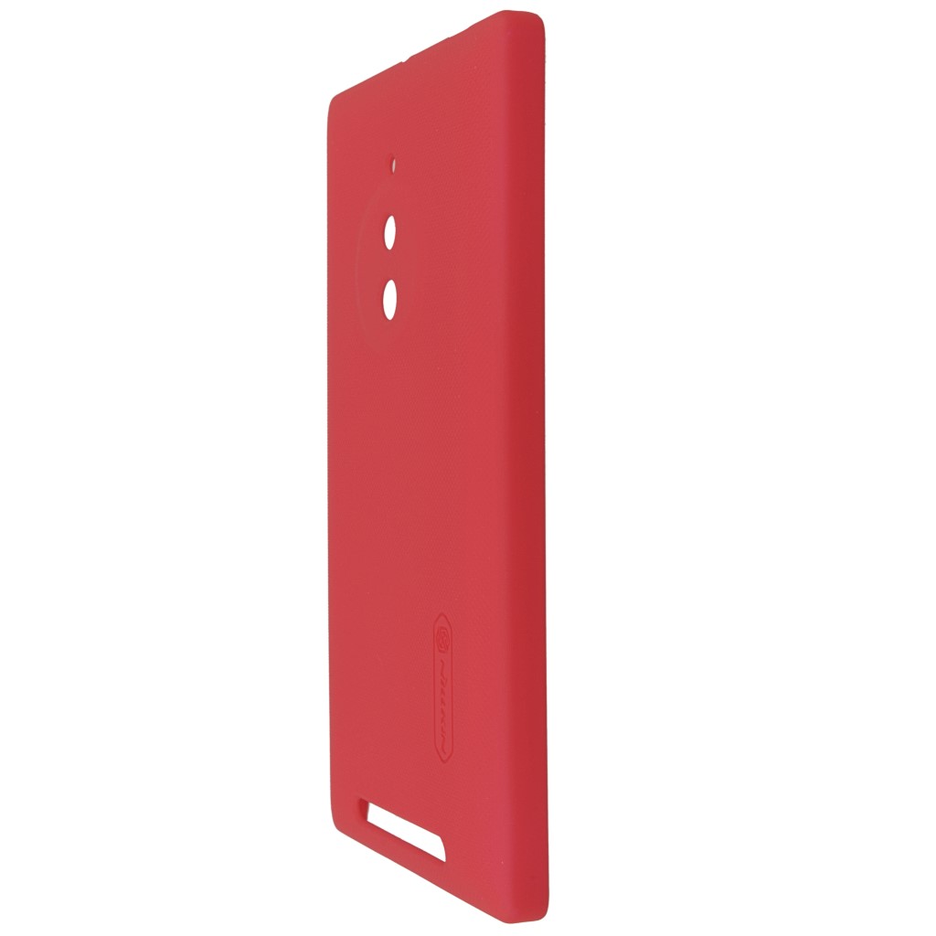 Pokrowiec etui NILLKIN SUPER SHIELD czerwone NOKIA Lumia 830 / 5