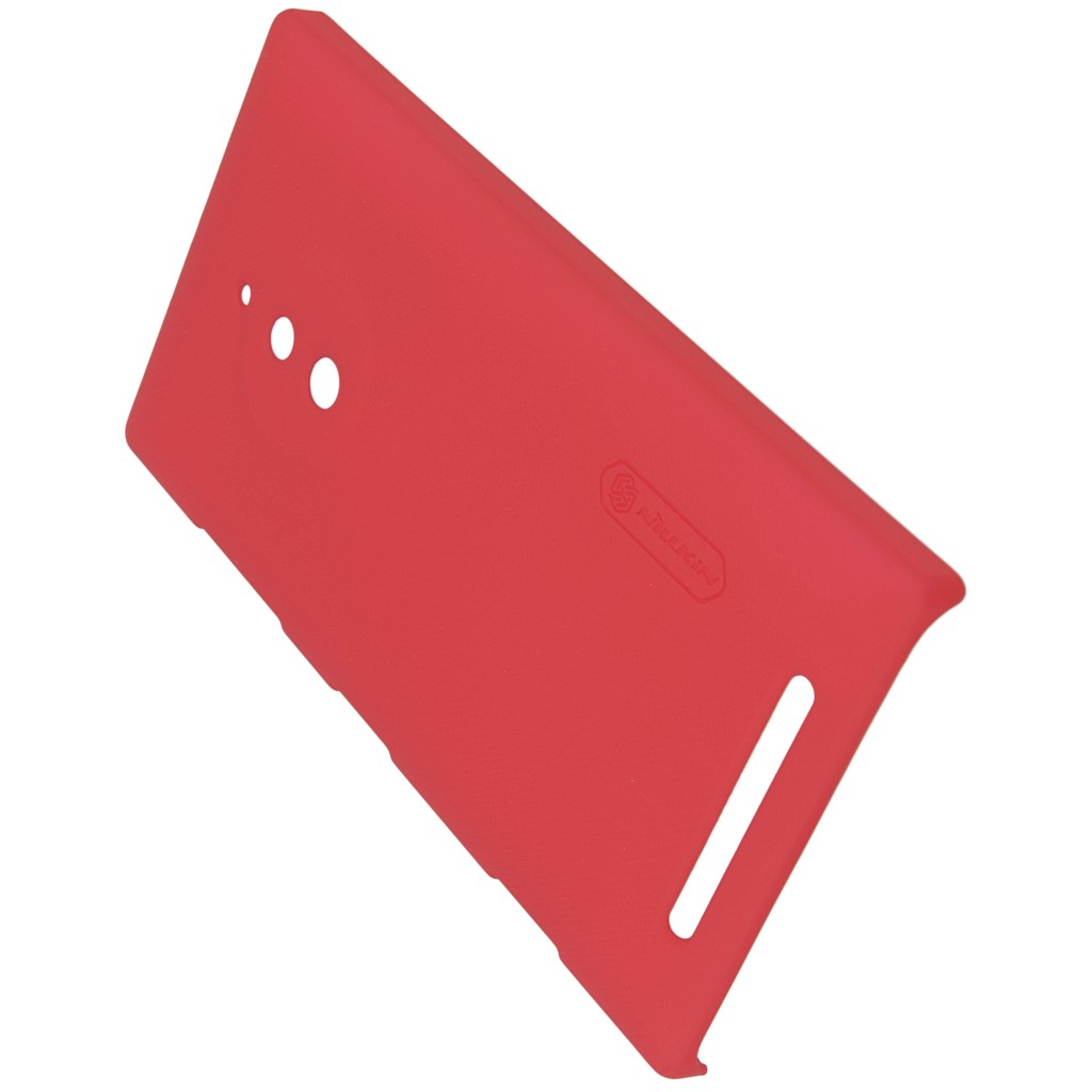 Pokrowiec etui NILLKIN SUPER SHIELD czerwone NOKIA Lumia 830 / 7