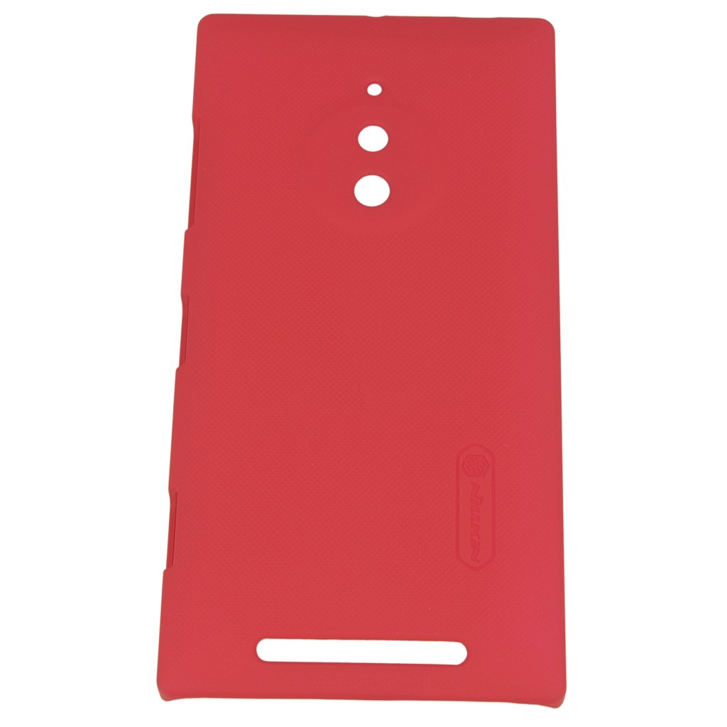 Pokrowiec etui NILLKIN SUPER SHIELD czerwone NOKIA Lumia 830 / 9
