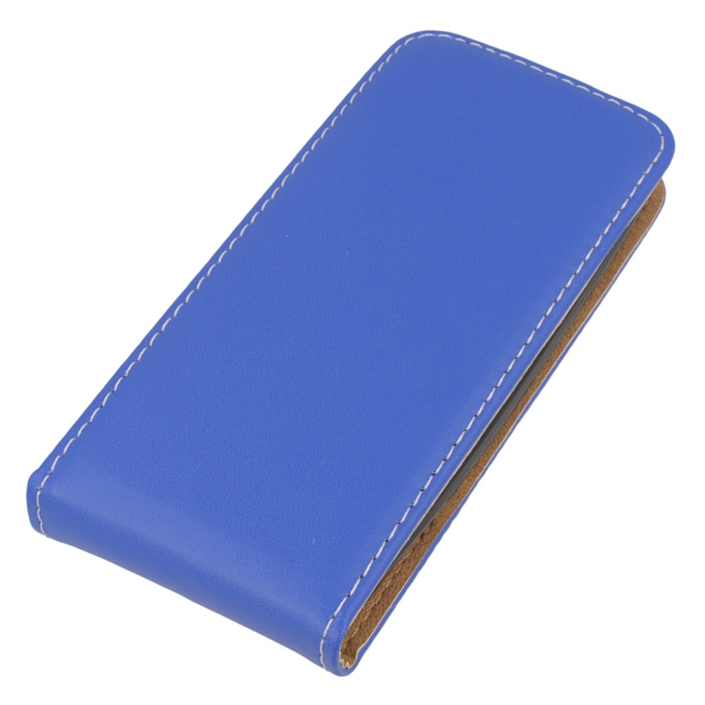 Pokrowiec z klapk na magnes Prestige Slim Flexi niebieski NOKIA 230 Dual SIM / 3