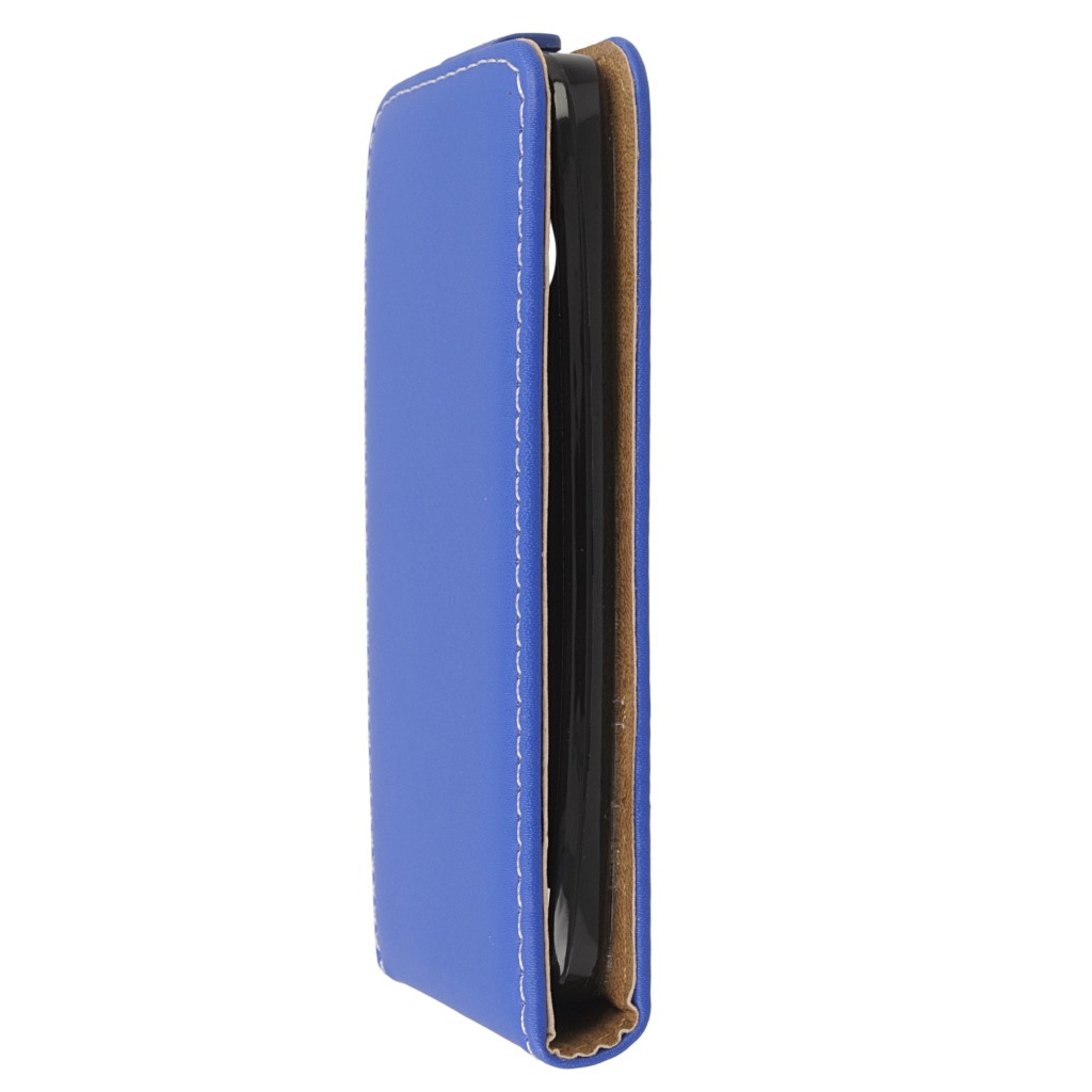 Pokrowiec z klapk na magnes Prestige Slim Flexi niebieski NOKIA 230 Dual SIM / 6