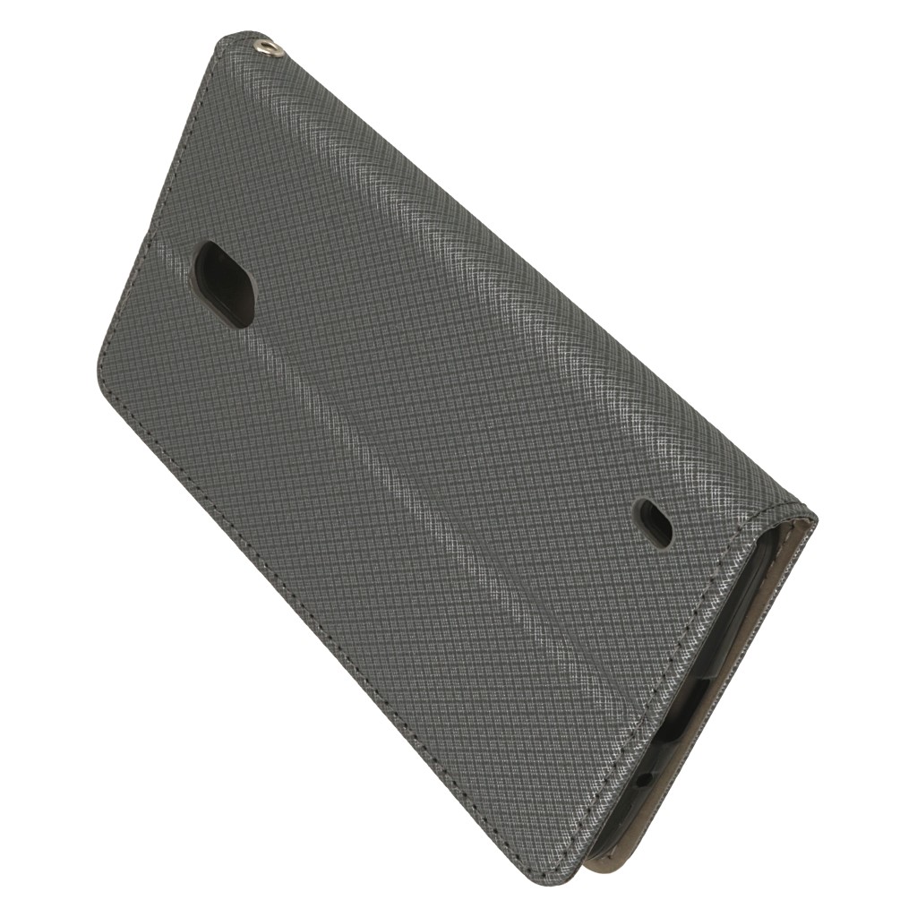 Pokrowiec etui z klapk� Magnet Book grafitowe NOKIA 2 / 3