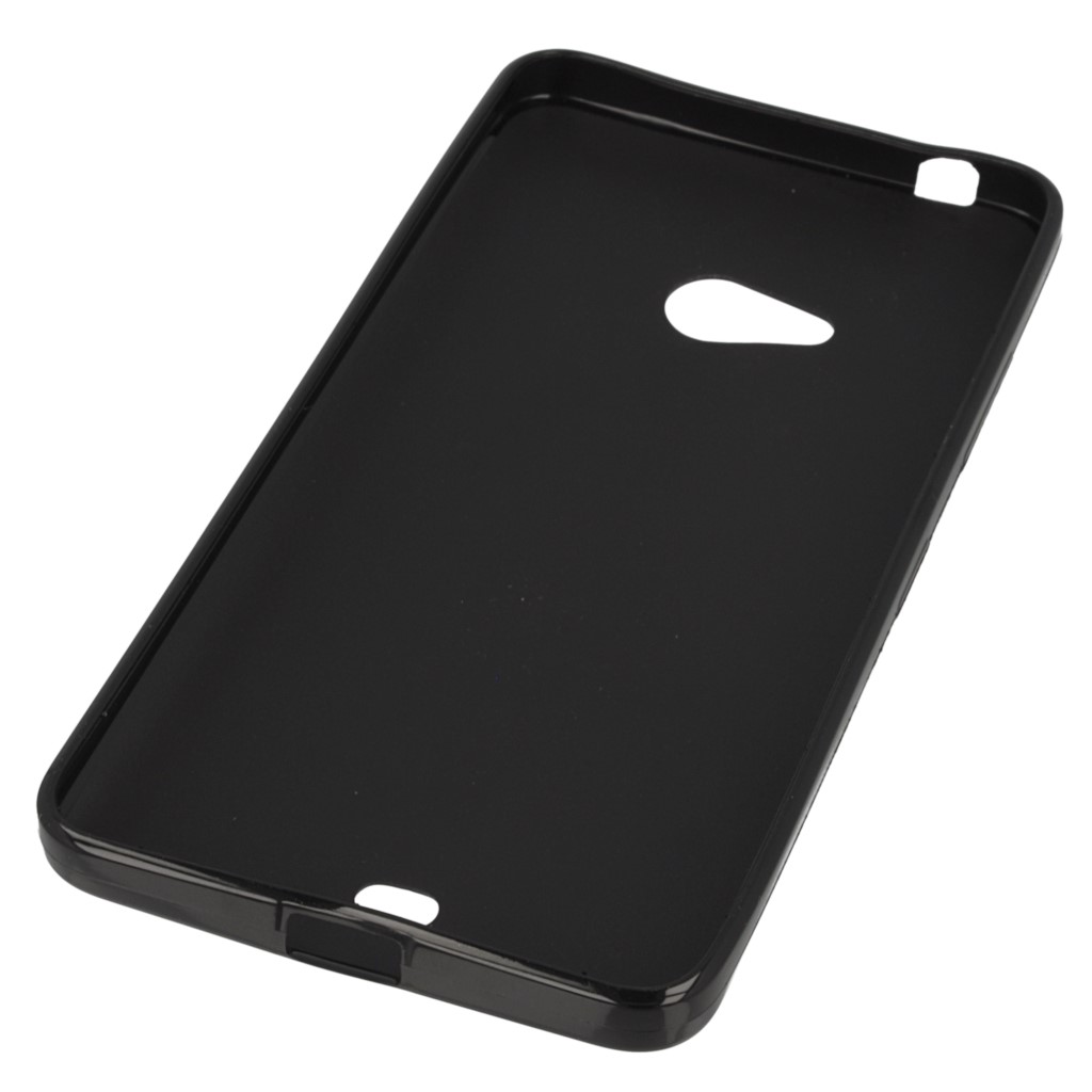 Pokrowiec etui CANDY CASE slim czarny Microsoft Lumia 540 Dual SIM / 3