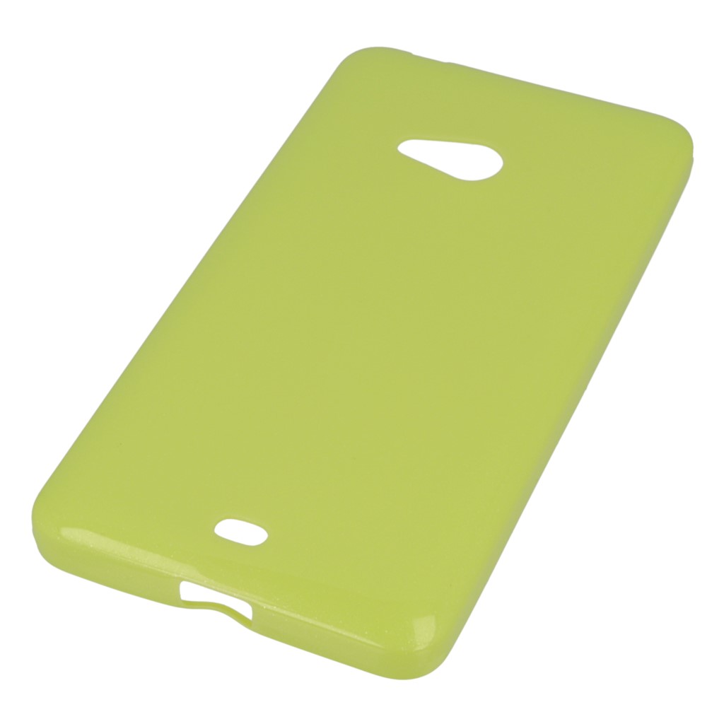 Pokrowiec etui CANDY CASE slim limonka Microsoft Lumia 540 Dual SIM