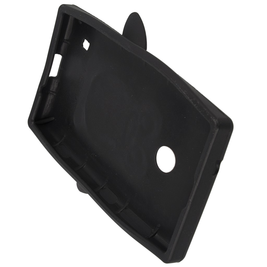 Pokrowiec etui silikonowe 3D Pingwin czarne NOKIA Lumia 520 / 9
