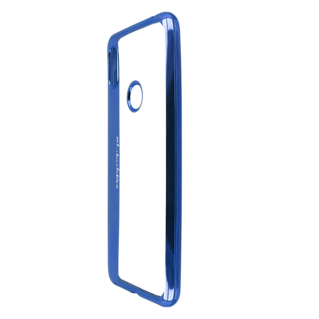 Pokrowiec etui silikonowe Electroplating niebieskie Xiaomi Redmi S2 / 5