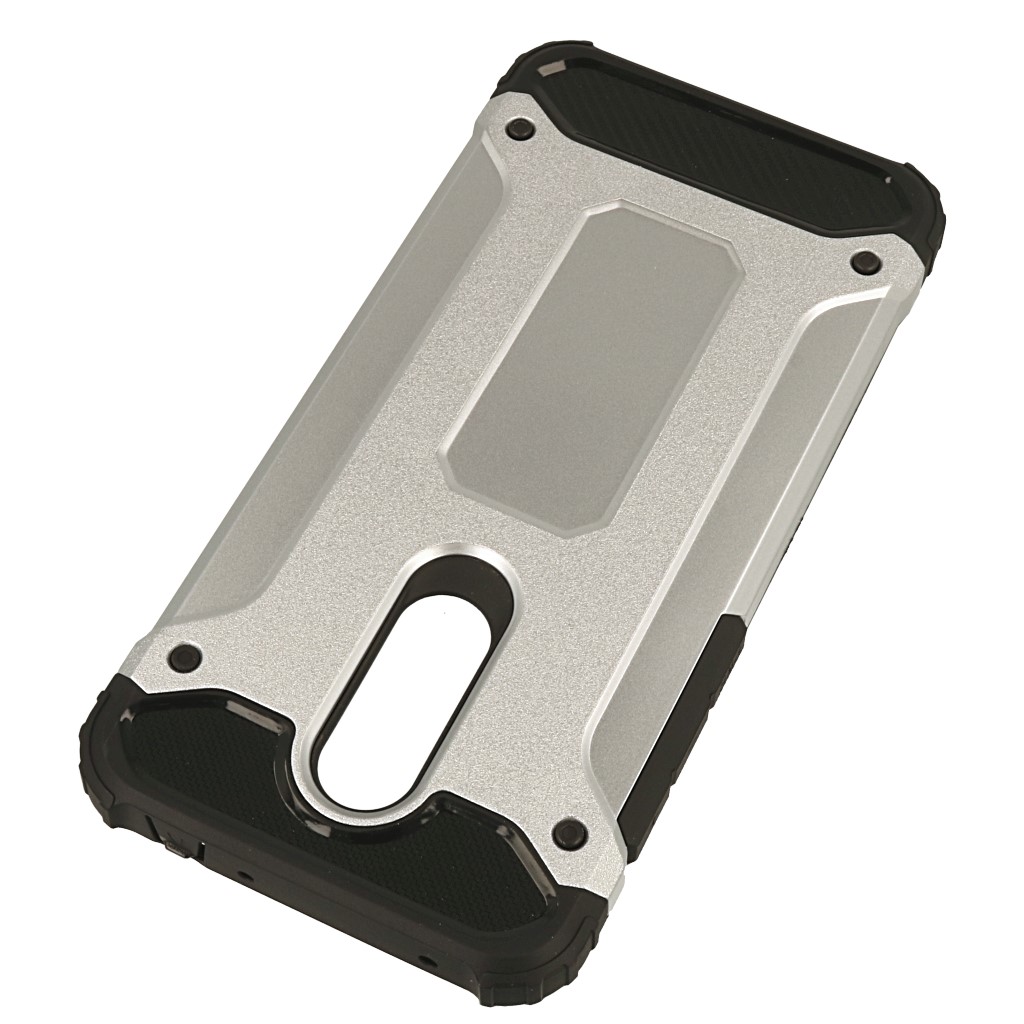 Pokrowiec etui pancerne Armor case srebrne Xiaomi Redmi 5 Plus / 2