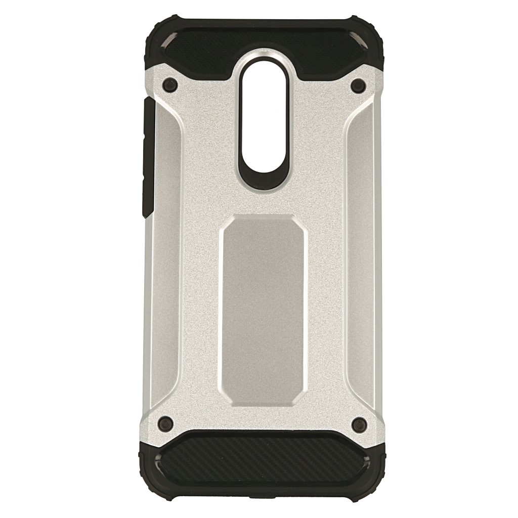 Pokrowiec etui pancerne Armor case srebrne Xiaomi Redmi 5 Plus / 3
