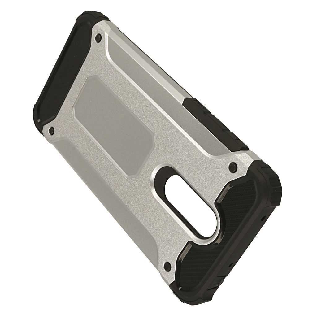 Pokrowiec etui pancerne Armor case srebrne Xiaomi Redmi 5 Plus / 5