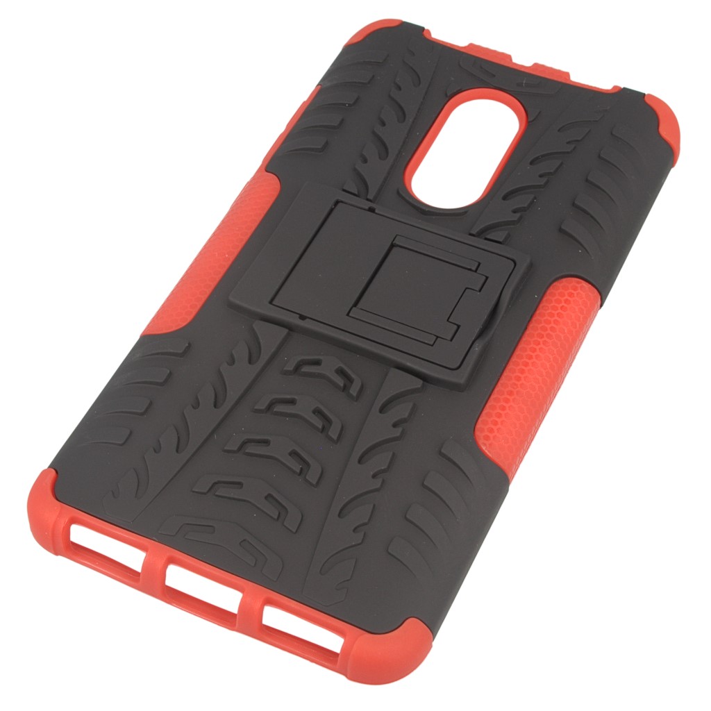 Pokrowiec etui pancerne Hybrid Case czerwony Xiaomi Redmi Note 4X