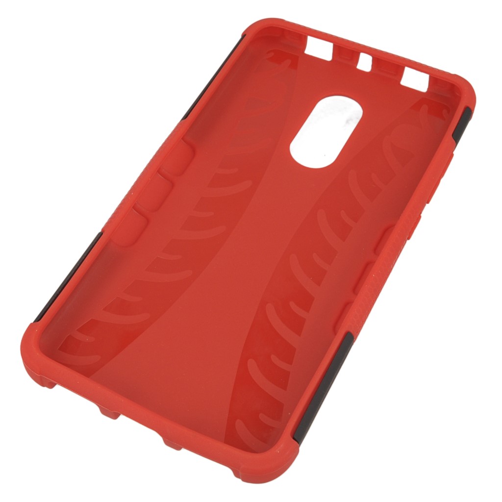Pokrowiec etui pancerne Hybrid Case czerwony Xiaomi Redmi Note 4X / 3