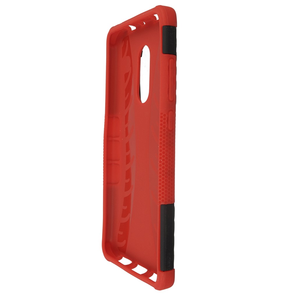 Pokrowiec etui pancerne Hybrid Case czerwony Xiaomi Redmi Note 4X / 7
