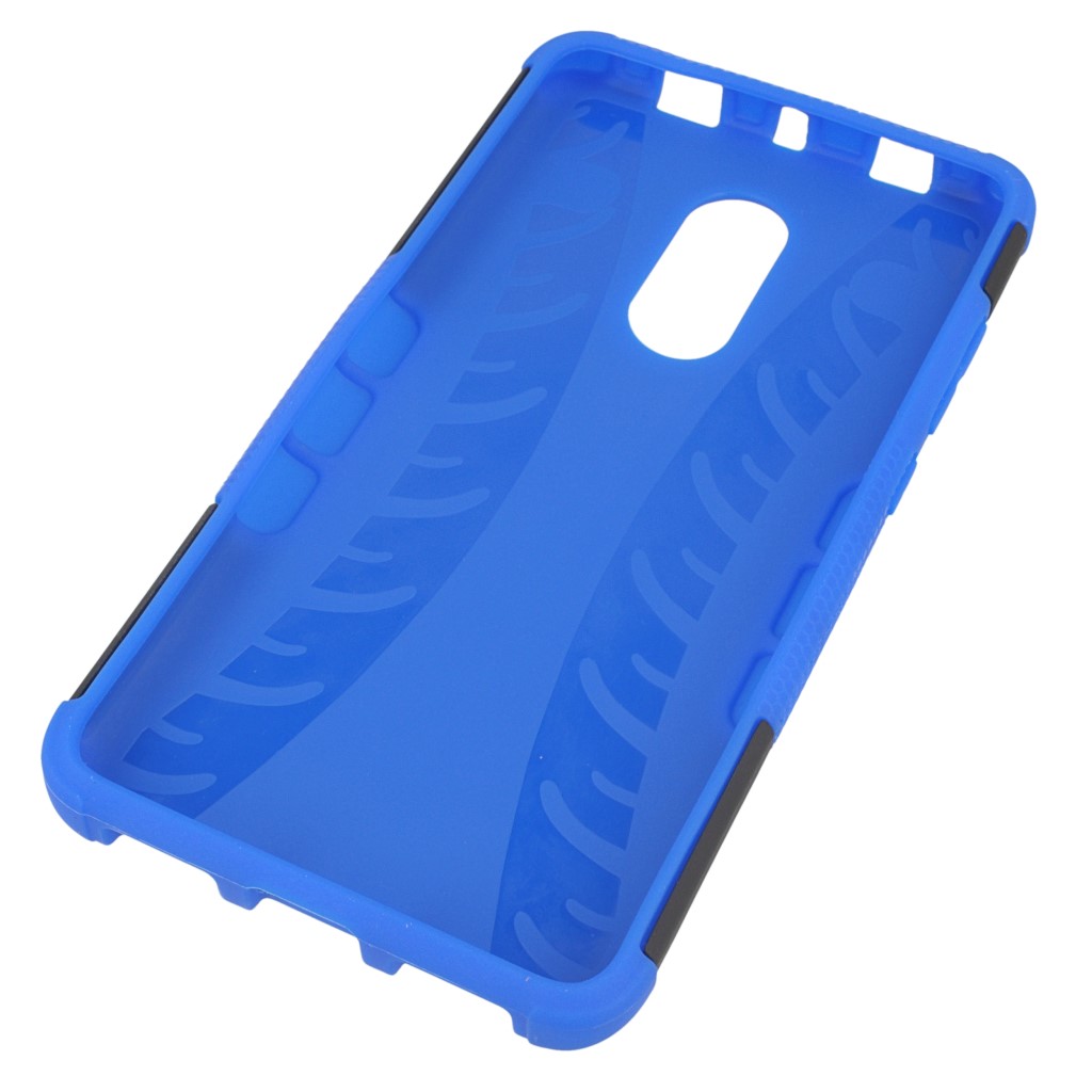 Pokrowiec etui pancerne Hybrid Case niebieski Xiaomi Redmi Note 4X / 3