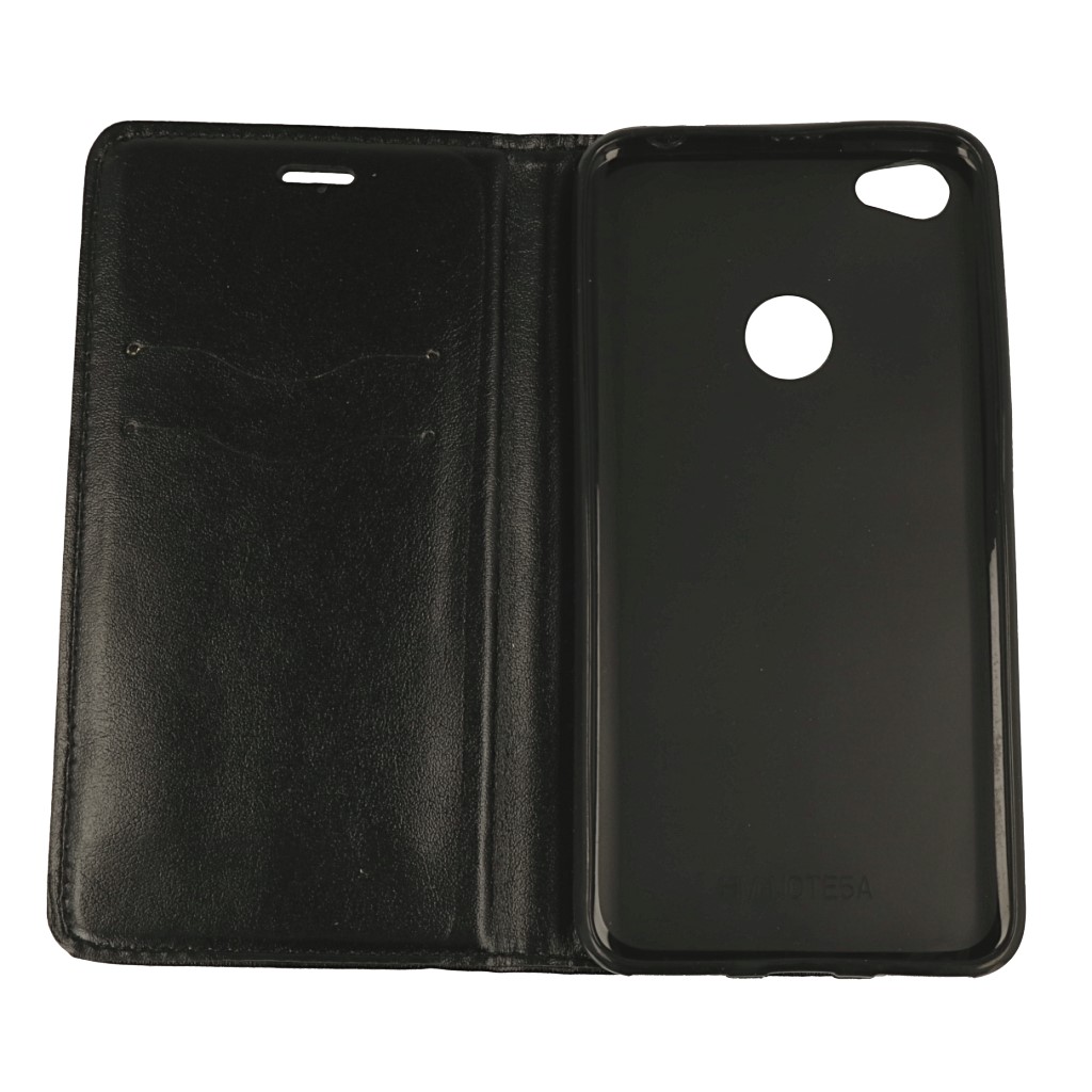 Pokrowiec etui z klapk Magnet Book czarne Xiaomi Redmi Note 5A Prime / 2