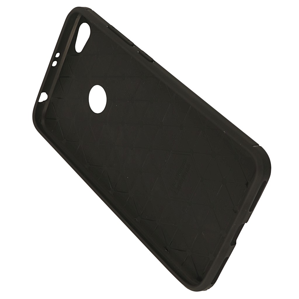 Pokrowiec etui pancerne Karbon Case czarne Xiaomi Redmi Note 5A / 3