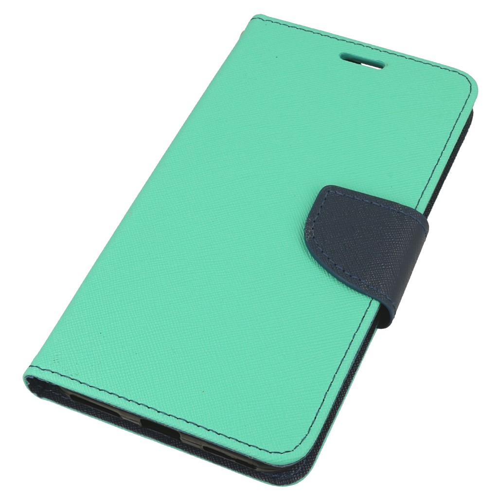Pokrowiec etui z klapk na magnes Fancy Case mitowo-granatowe Xiaomi Redmi Note 5A Prime / 2