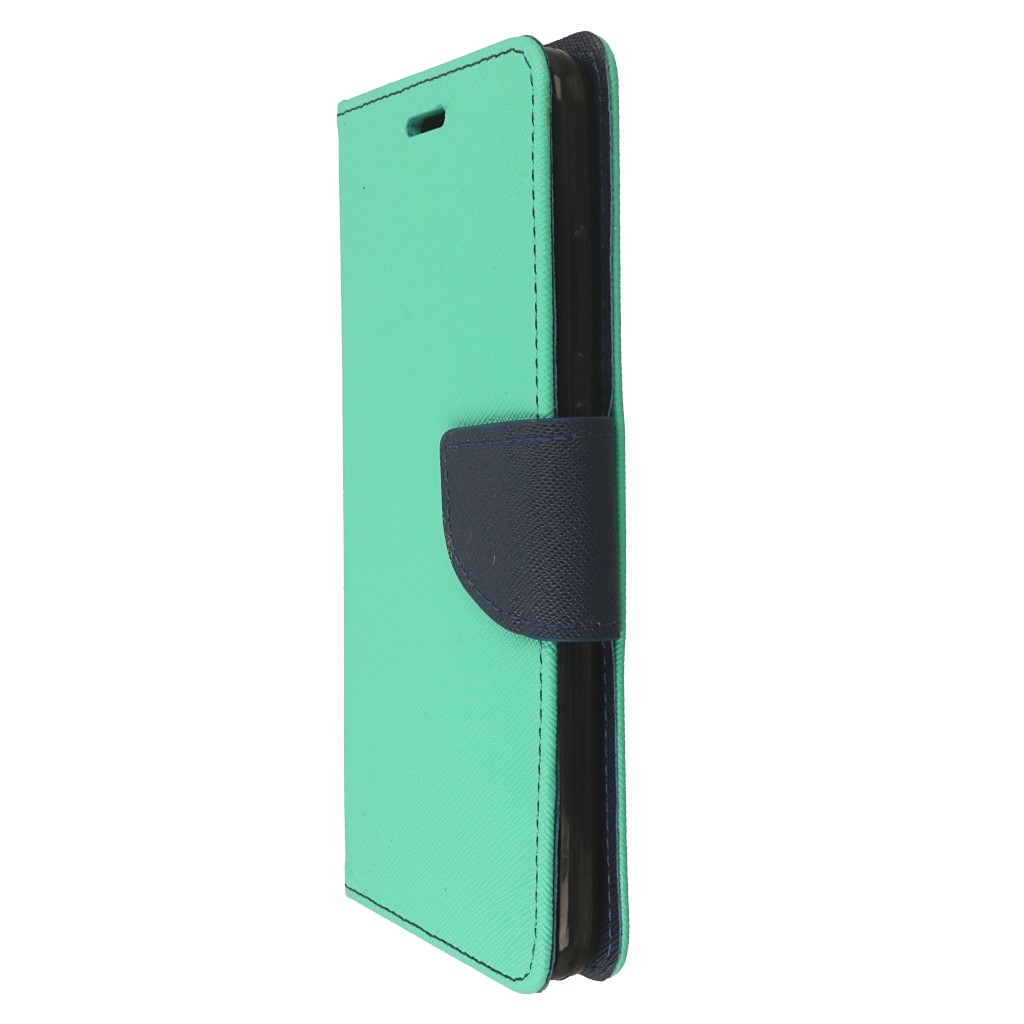 Pokrowiec etui z klapk na magnes Fancy Case mitowo-granatowe Xiaomi Redmi Note 5A Prime / 5