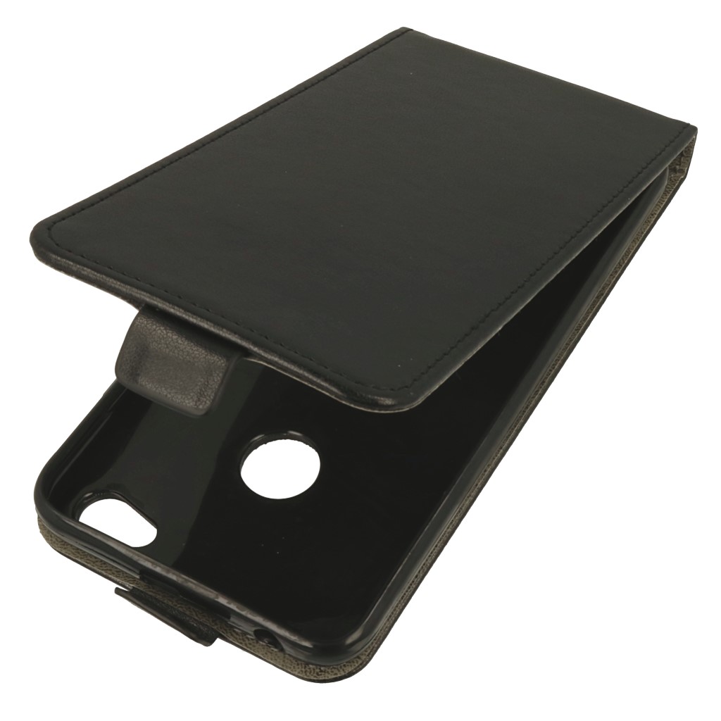 Pokrowiec z klapk na magnes Prestige Slim Flexi czarne Xiaomi Redmi Note 5A