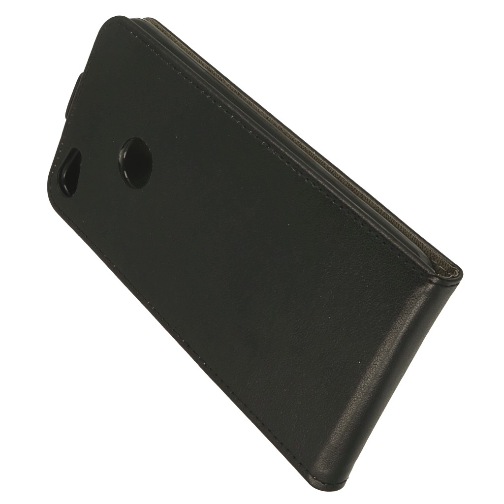 Pokrowiec z klapk na magnes Prestige Slim Flexi czarne Xiaomi Redmi Note 5A / 3