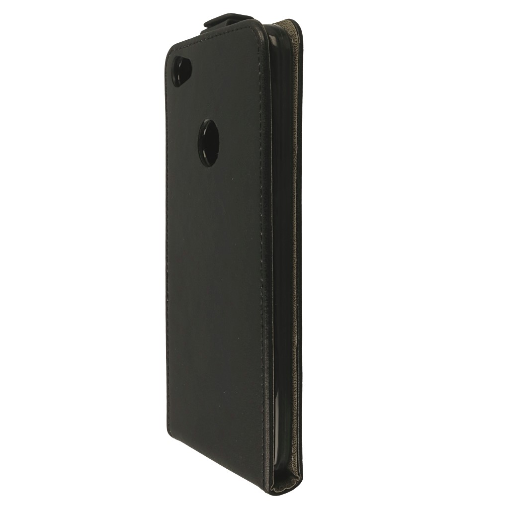 Pokrowiec z klapk na magnes Prestige Slim Flexi czarne Xiaomi Redmi Note 5A / 4