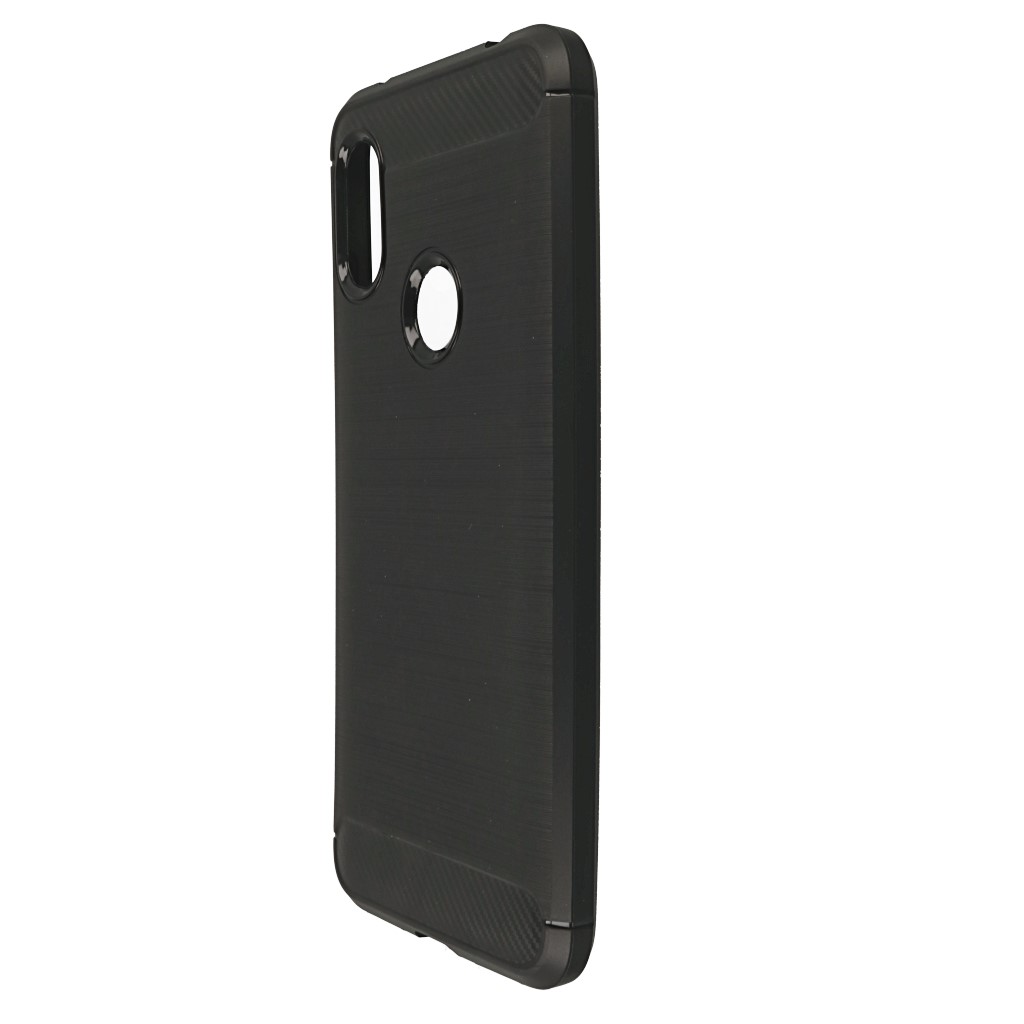 Pokrowiec etui TECH-PROTECT TPU CARBON czarne Xiaomi Redmi Note 6 Pro / 6