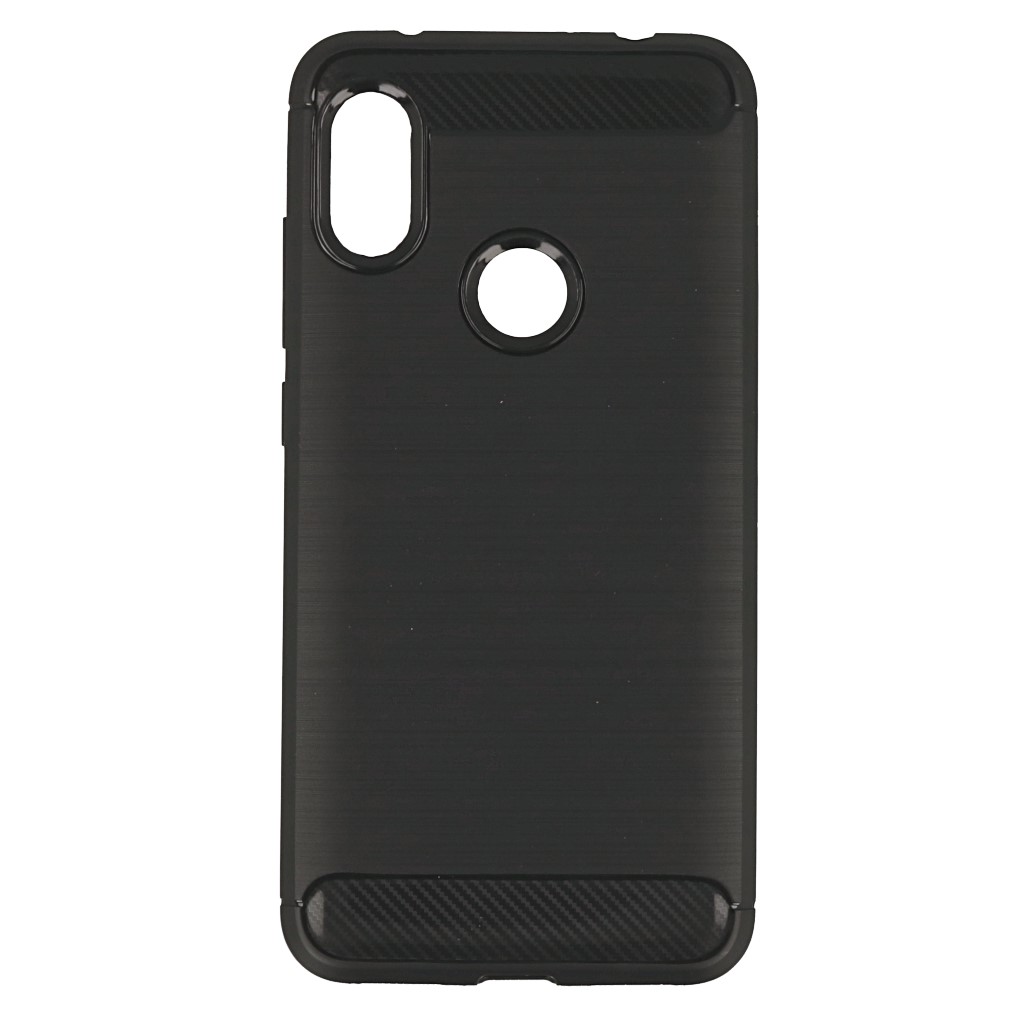 Pokrowiec etui pancerne Karbon Case czarne Xiaomi Redmi Note 6 Pro / 5