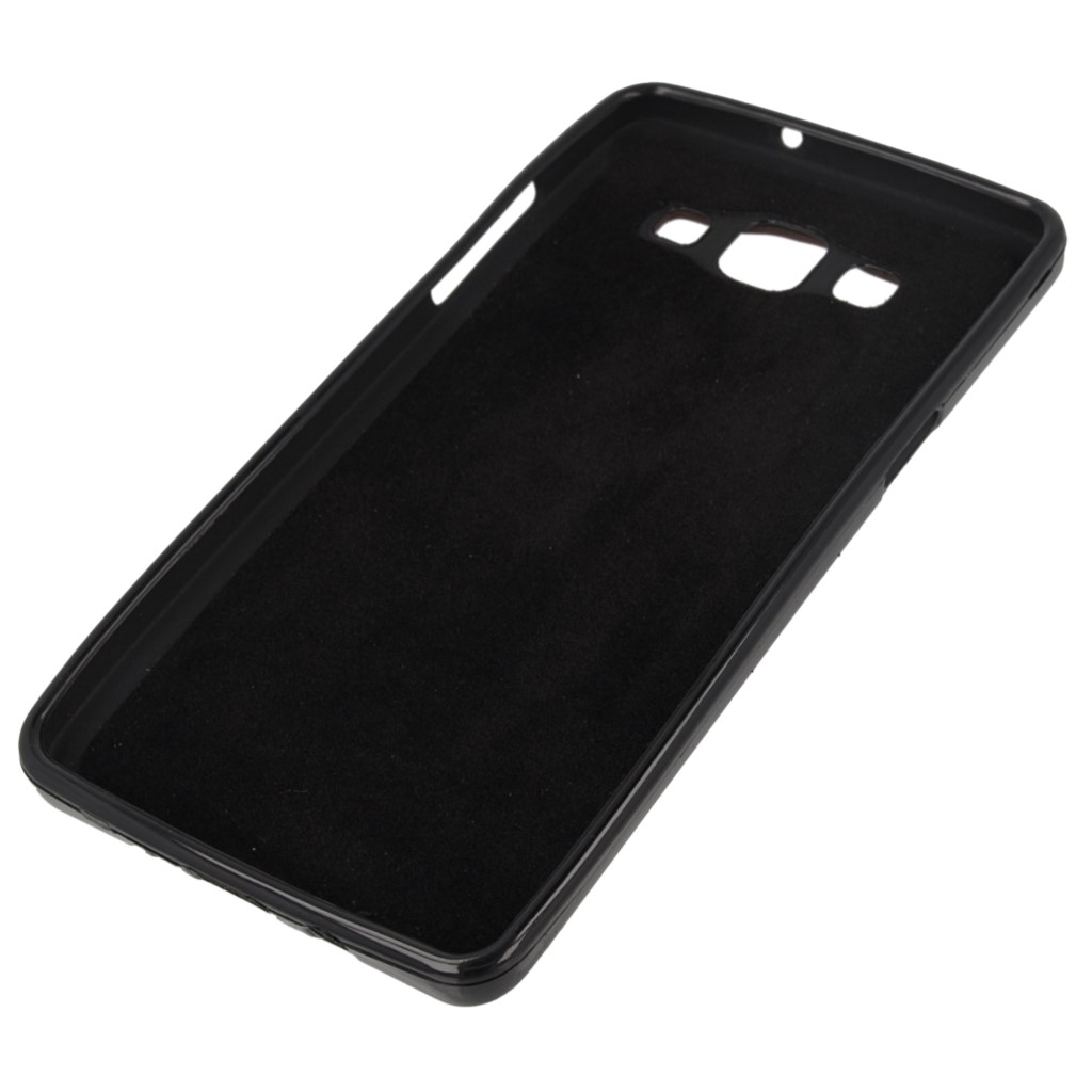 Pokrowiec etui Case Leather brzowy SAMSUNG Galaxy A5 / 3