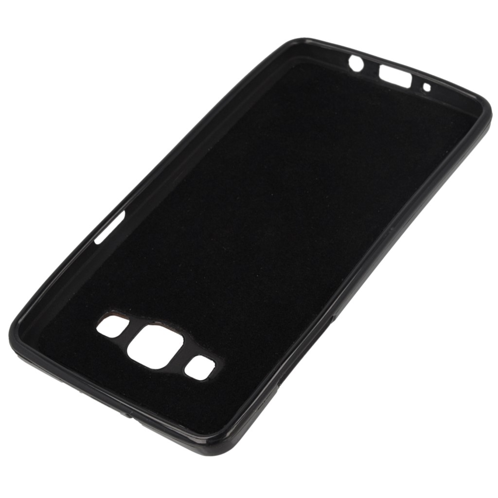 Pokrowiec etui Case Leather brzowy SAMSUNG Galaxy A5 / 4