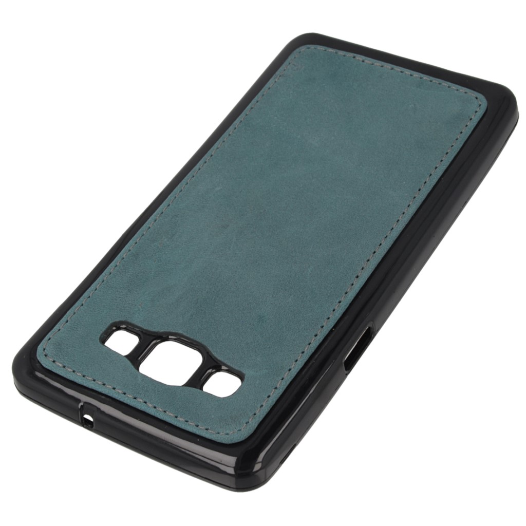 Pokrowiec etui Case Leather morski SAMSUNG Galaxy A5 / 3