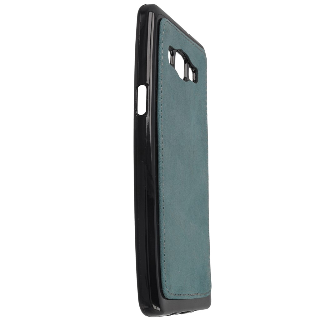 Pokrowiec etui Case Leather morski SAMSUNG Galaxy A5 / 5