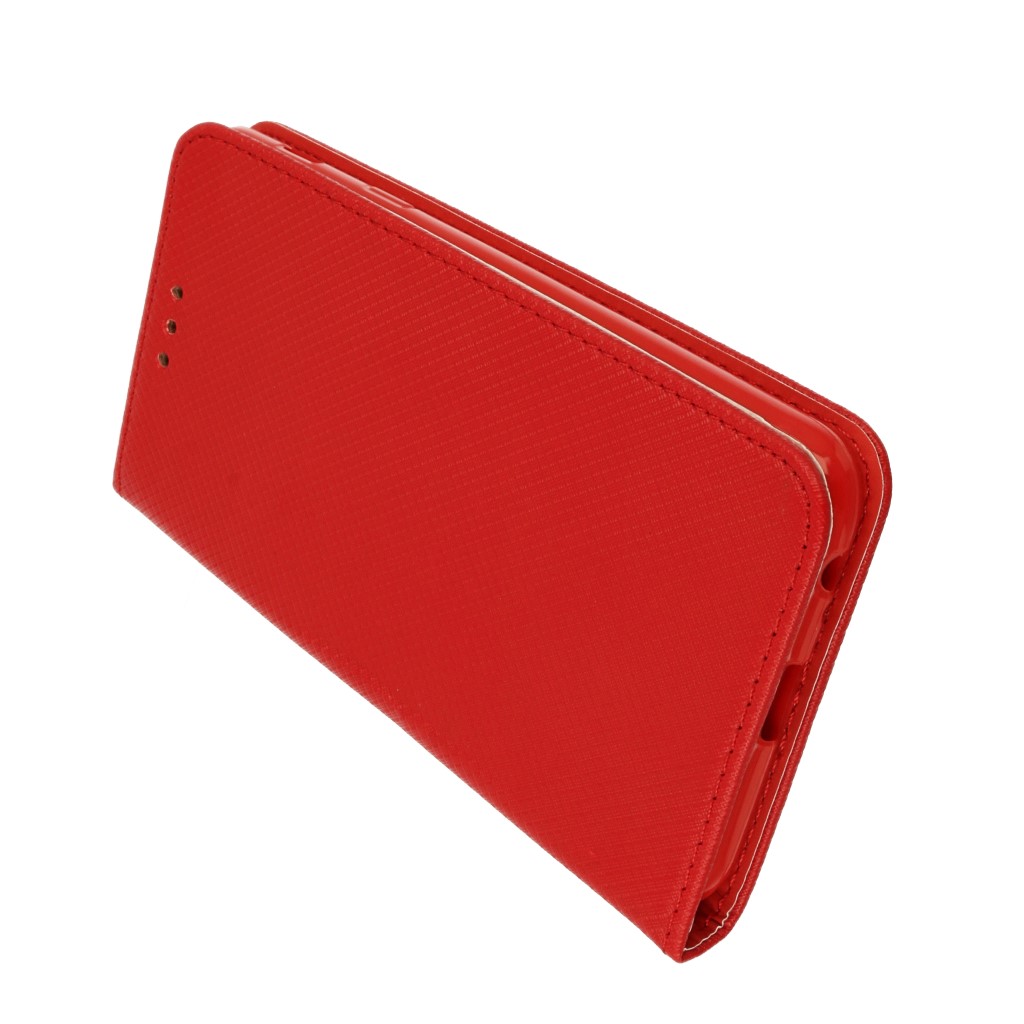 Pokrowiec etui z klapk Magnet Book czerwone SAMSUNG Galaxy A6+ 2018 / 4