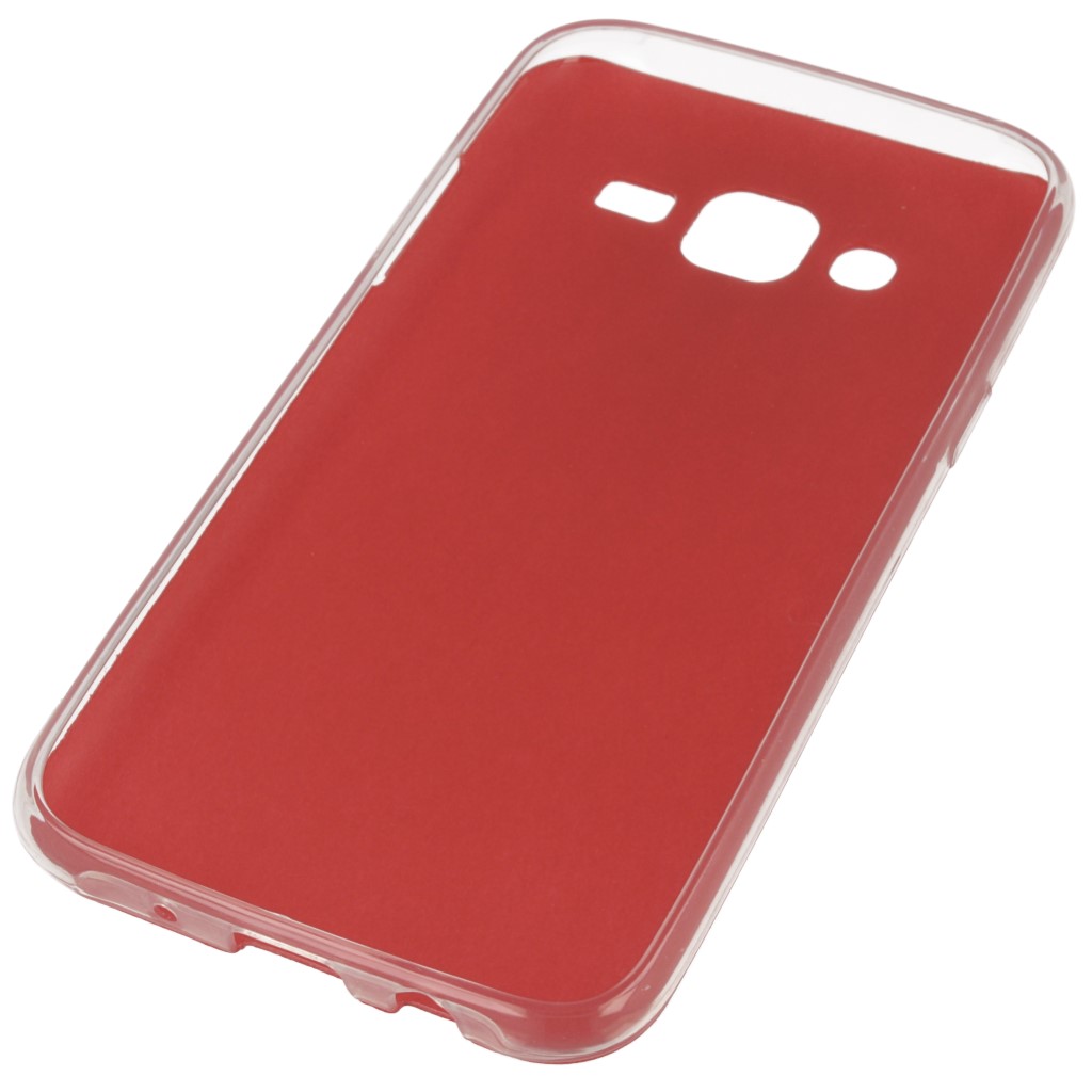 Pokrowiec etui silikonowe 0.3mm JELLY CASE SKRA czerwone SAMSUNG Galaxy J5 / 3