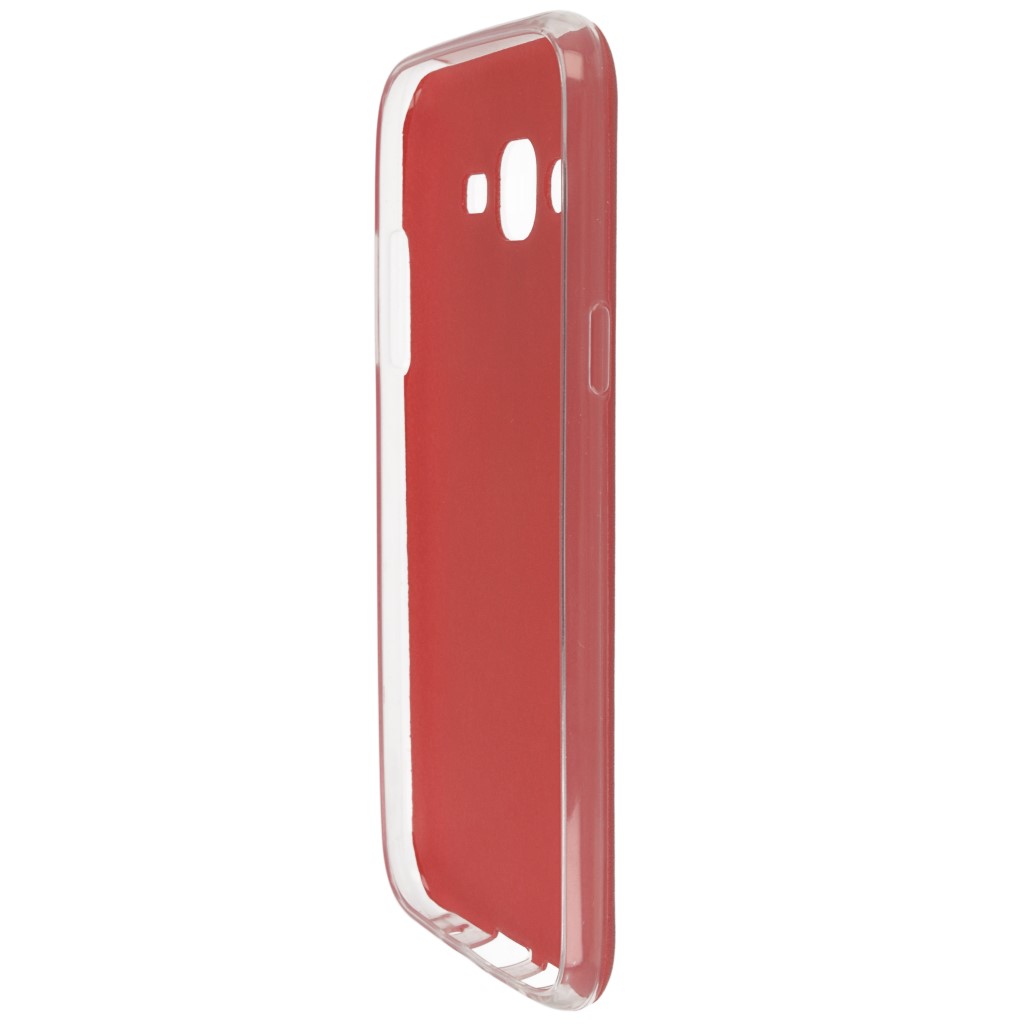 Pokrowiec etui silikonowe 0.3mm JELLY CASE SKRA czerwone SAMSUNG Galaxy J5 / 8