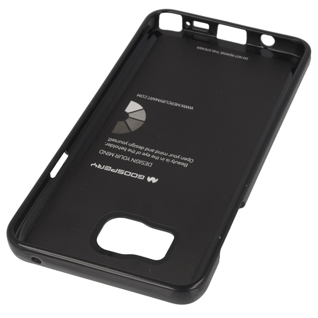Pokrowiec etui silikonowe Mercury JELLY CASE czarne SAMSUNG Galaxy Note 5 / 4