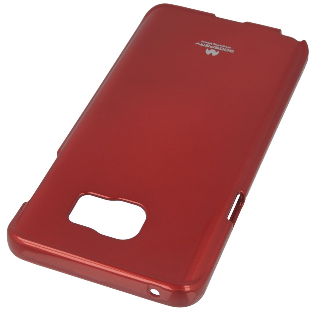Pokrowiec etui silikonowe Mercury JELLY CASE czerwone SAMSUNG Galaxy Note 5 / 2