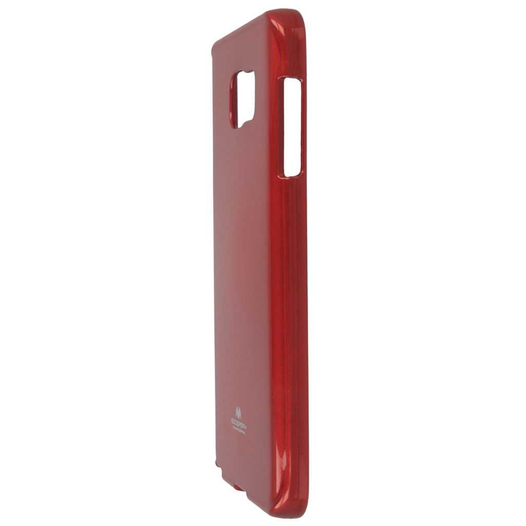 Pokrowiec etui silikonowe Mercury JELLY CASE czerwone SAMSUNG Galaxy Note 5 / 5