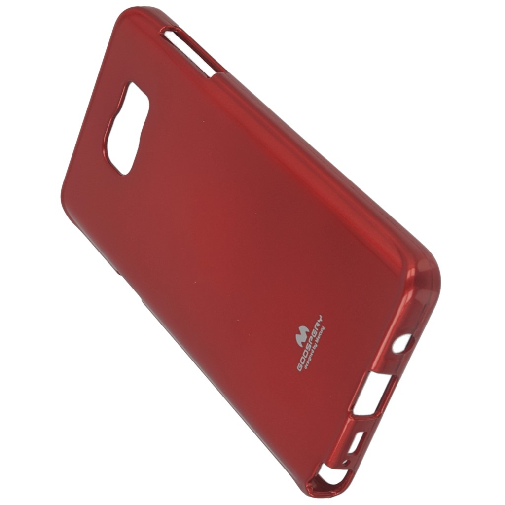 Pokrowiec etui silikonowe Mercury JELLY CASE czerwone SAMSUNG Galaxy Note 5 / 7